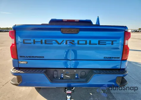 2023 Chevrolet Silverado C1500 Custom из США, поврежденный, VIN 1GCPABEK0PZ157387